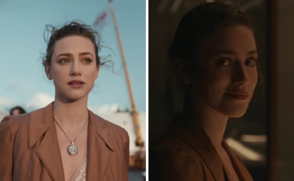 Lili Reinhart en "SWIM", el nuevo video musical de BTS. Foto: Captura de pantalla de YouTube