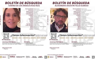 Zozobra en Puebla por desaparición de matrimonio; la última vez que se les vio fue después de dejar a sus hijos en el colegio