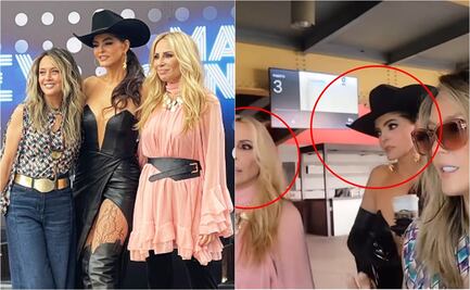 Ana Bárbara y Martha Sánchez viven ríspido momento en plena conferencia de prensa