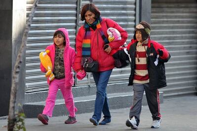 Activan alerta gris por frente frío en Veracruz