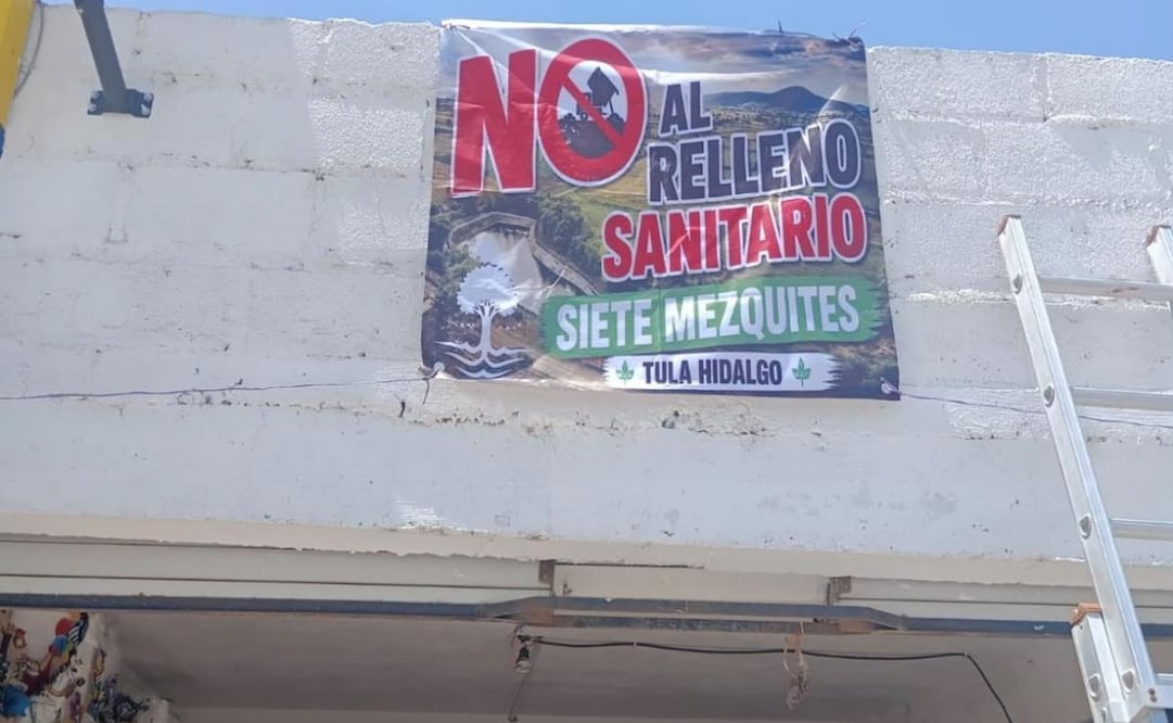 Hidalgo niega impulsar relleno Siete Mezquites en Tula; vecinos alertan por contaminación de pozos.
Foto: Especial.
