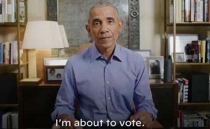 "Acabo de votar por correo por Joe Biden y Kamala Harris", anuncia Barack Obama