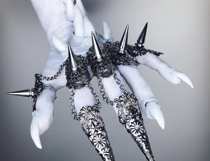 Conoce a la artista de efectos especiales que lleva la caracterización hasta tus manos Foto: Instagram