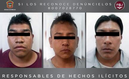 Dan 95 años de cárcel a 3 sujetos por secuestro y homicidio en Chalco 