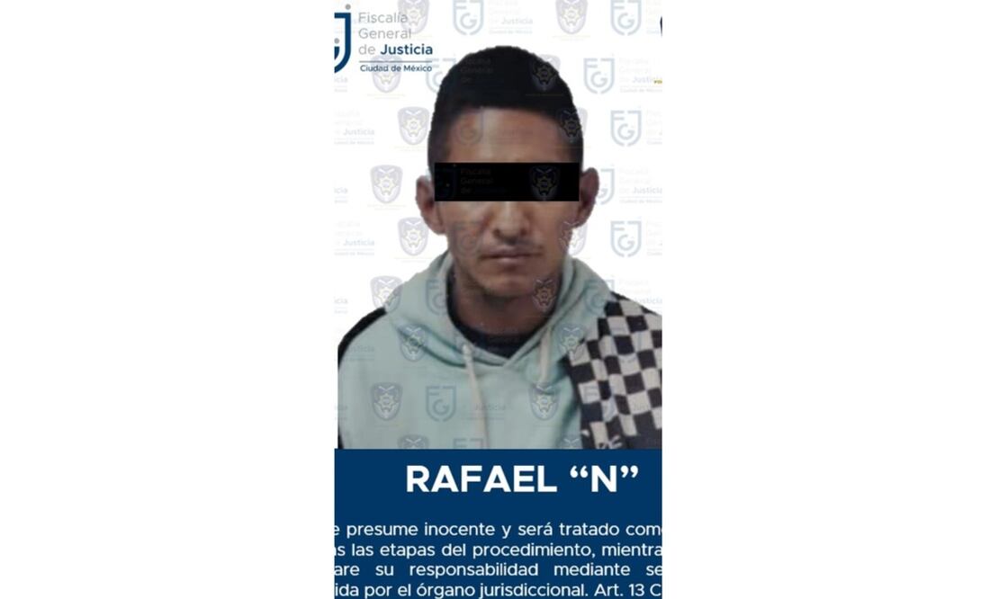 Detienen a Rafaél N presuntamente por asesinar a su padre. Foto: FGJCDMX