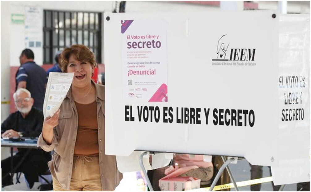 Delfina Gómez. Foto: Valente Rosas