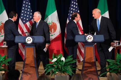 México y EU van por esfuerzo binacional contra el crimen