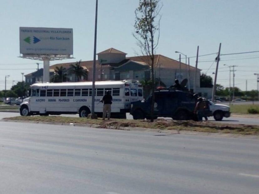Enfrentamientos y persecuciones dejan bloqueos en Reynosa