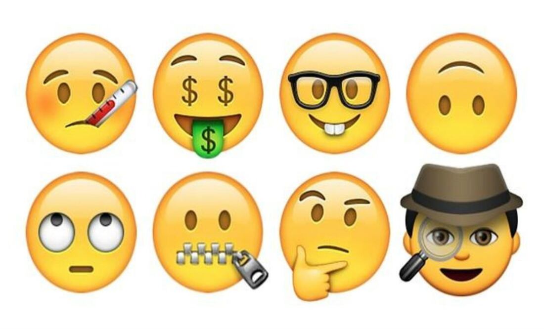 Entre los nuevos diseños entre destacan un taco, un corredor, y caritas amarillas con diversos estados de ánimo