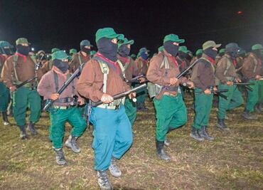 Zapatistas recuerdan 30 años de lucha
