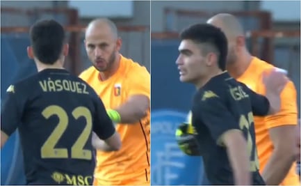 Portero del Genoa salva a Johan Vásquez; error del mexicano pudo costarles el triunfo