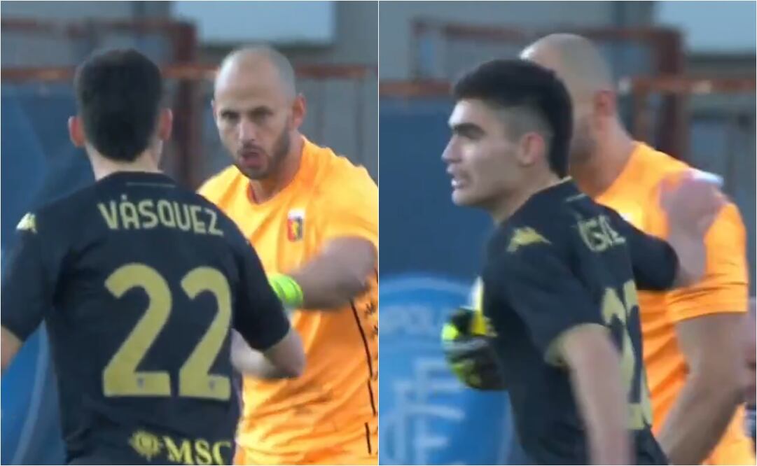 FOTO: ESPECIAL - Portero del Genoa salva a Johan Vásquez