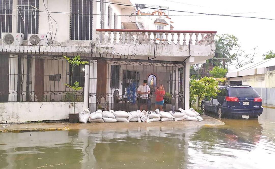 El gobierno emitió la declaratoria de emergencia para 17 municipios por las lluvias. Fotos: LUMA LÓPEZ/EL UNIVERSAL