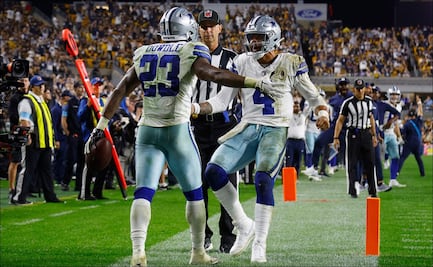 Los Cowboys remontan y consiguen triunfo agónico sobre los Steelers
