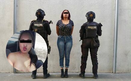 Detienen a la “Polisexy” con dosis de cristal y dinero en efectivo en Nuevo León; fue viral en 2016 por posar topless en una patrulla