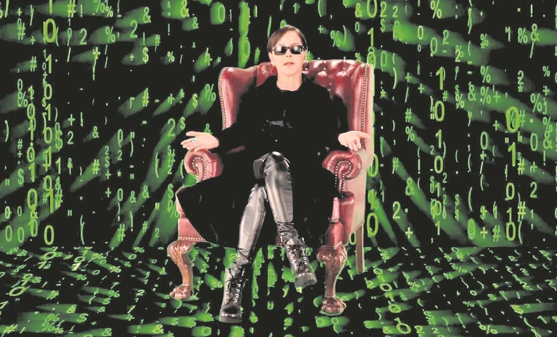 Mensaje. Purificación Carpinteyro se “metió” en la Matrix y llamó a votar por un cambio.