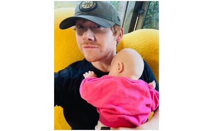 Rupert Grint, el recordado Ron en "Harry Potter", bate récord Guinness en Instagram