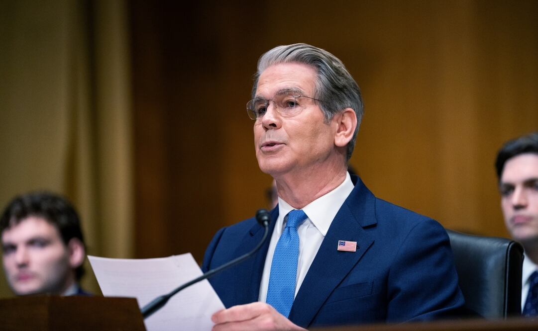 El secretario del Tesoro Scott Bessent testifica en el Congreso en Washington. Foto: AP