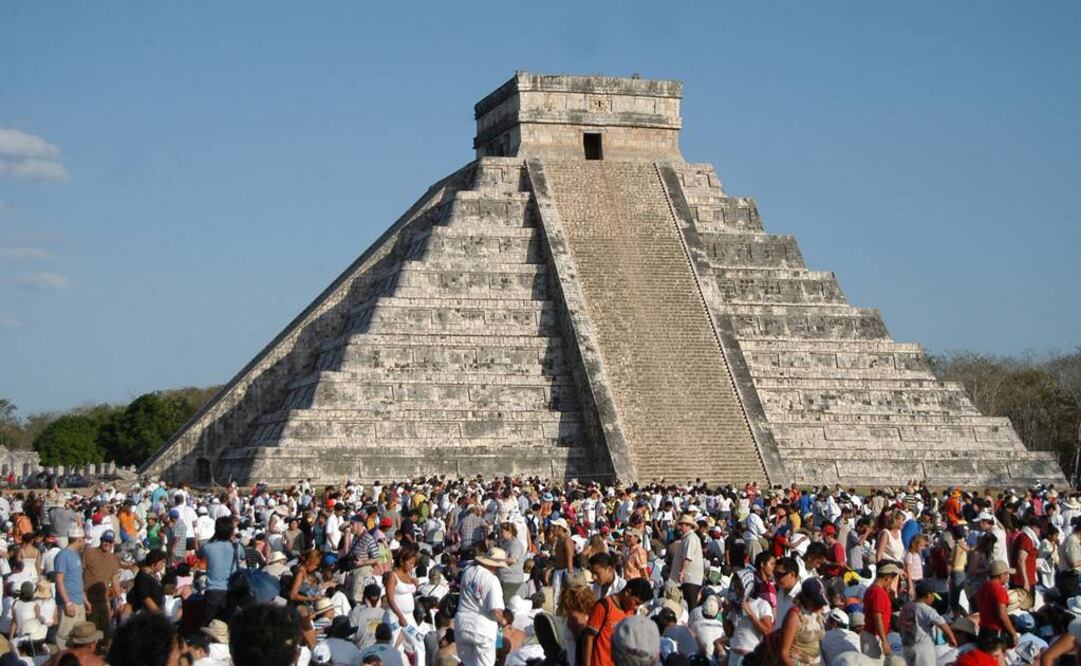 Chichén Itzá es una de la zonas arqueológicas que sube de precio. FOTO: Archivo/EFE.