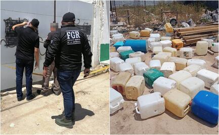 Recuperan 17 mil litros de huachicol en Pachuca, Hidalgo