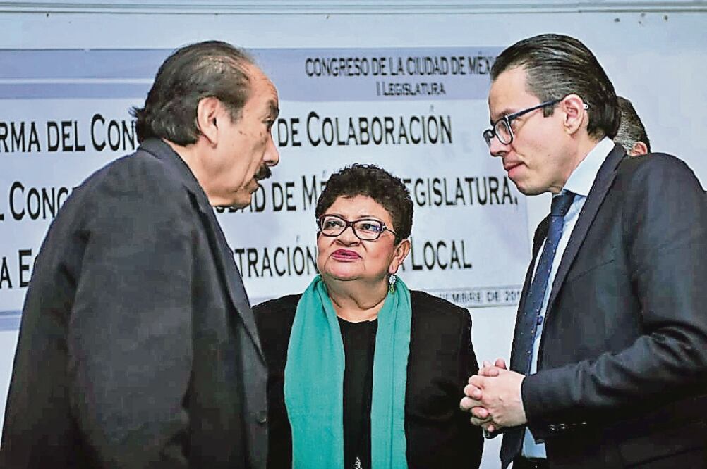 Ernestina Godoy dijo que Morena buscará en el Congreso local el consenso en el grupo parlamentario, para que trabaje unido y sin fracturas. (ARCHIVO EL UNIVERSAL)