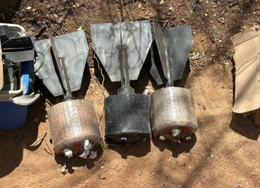 Localizan área de concentración con 250 kilos explosivos improvisados en Elota, Sinaloa; incautan 502 contenedores