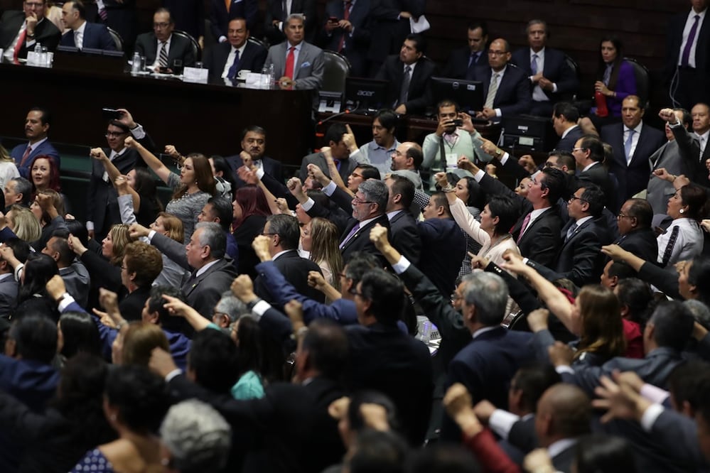 Legisladores de Morena. Foto: Archivo/El Universal