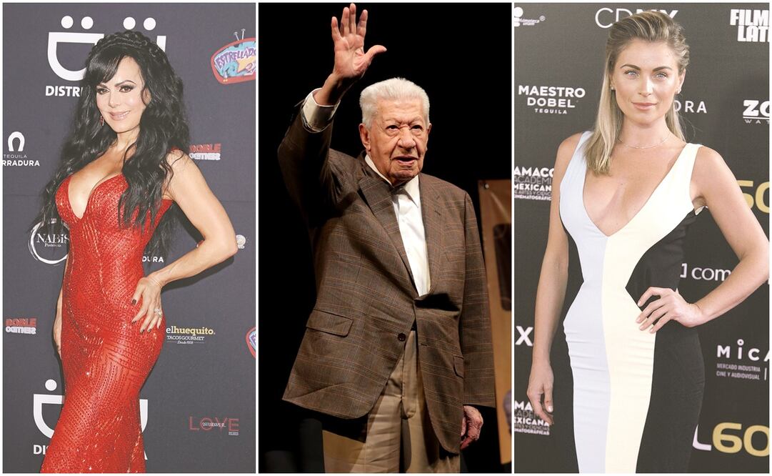 Maribel Guardia, Ignacio López Tarso Y Ludwika Paleta. Fotos: Archivo