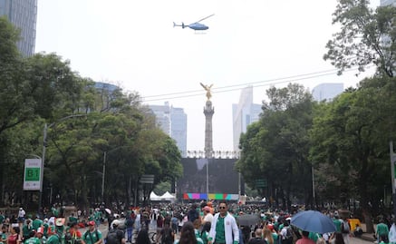 Así se vive la fiesta mundialista en la CDMX; sigue EN VIVO el ambiente previo al México vs Inglaterra
