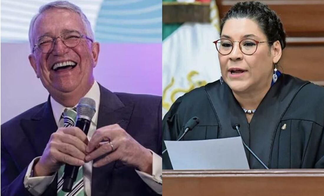 Salinas Pliego llama “Ministra Burra” a Lenia Batres tras abandonar sesión de la Corte. Foto: Archivo / EL UNIVERSAL