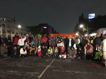 Damnificados del 19-S retiran bloqueo sobre calzada de Tlalpan