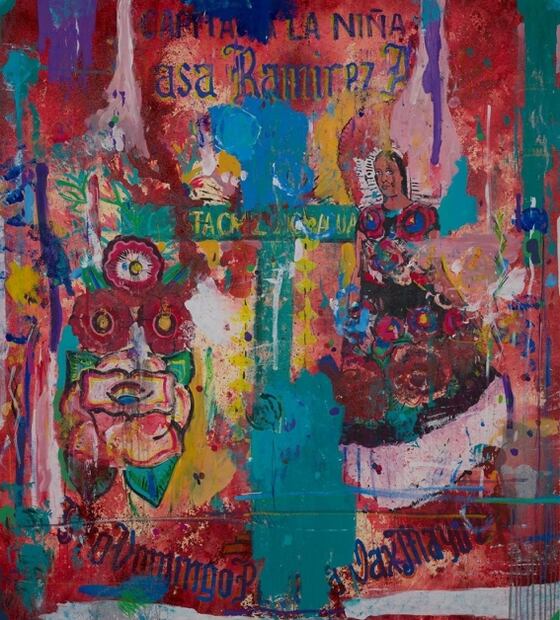 Capas de memoria en los estandartes de Demián Flores