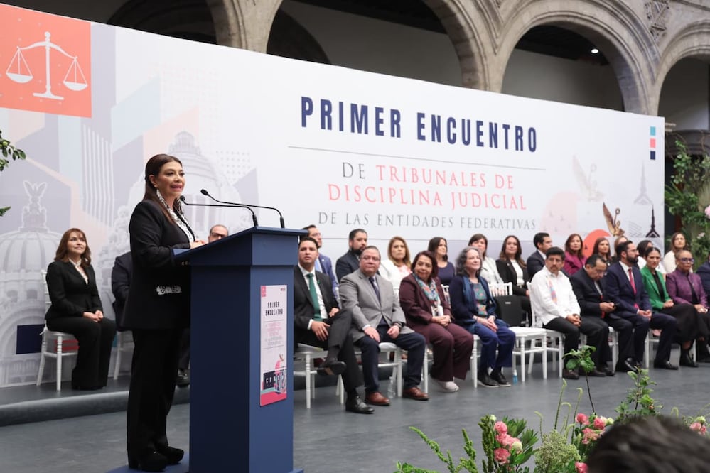 Clara Brugada pide un Poder Judicial sin intereses políticos ni económicos. (Foto: especial)