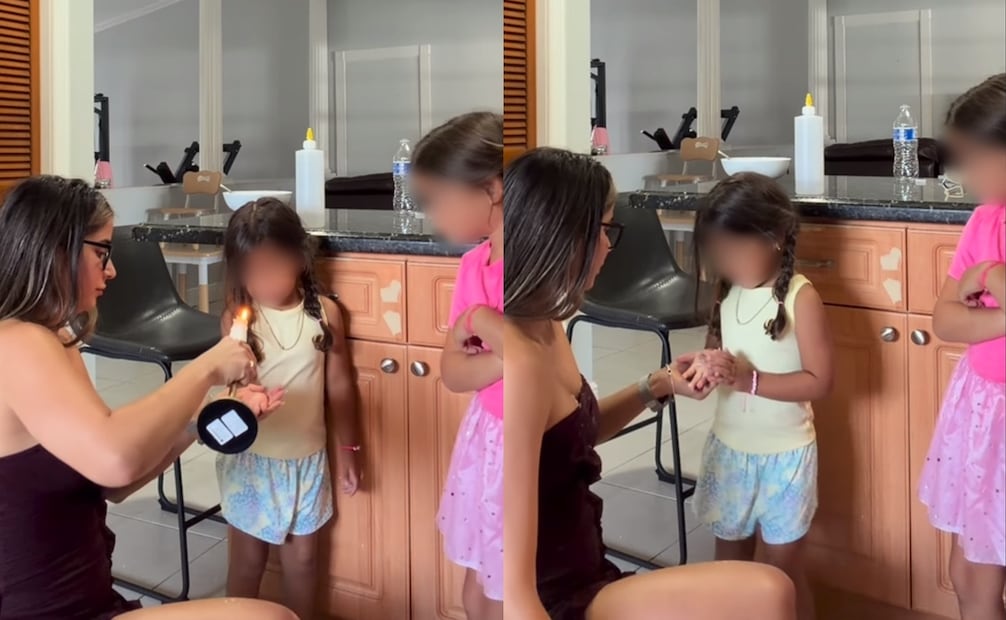 Influencer Meliza Campos es detenida en Miami tras verter cera caliente sobre sus hijas. Foto: Captura de video