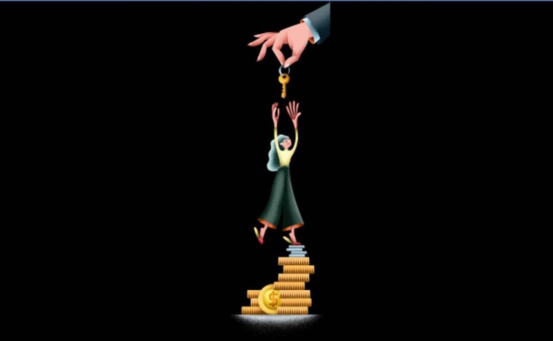 "Las mujeres tienen menos financiamiento Infonavit que los hombres; sólo 30% de los préstamos van para las trabajadoras”. Ilustración Daniel Razo