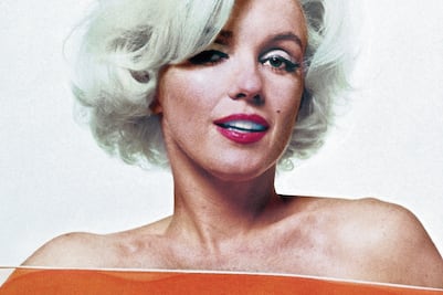 A subasta, la última sesión de fotos de Marilyn