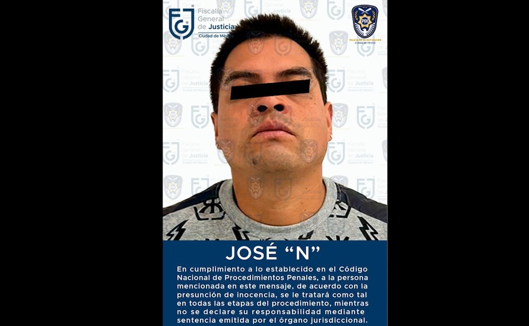 José Luis "N", alias "Harry Potter". Foto: Especial