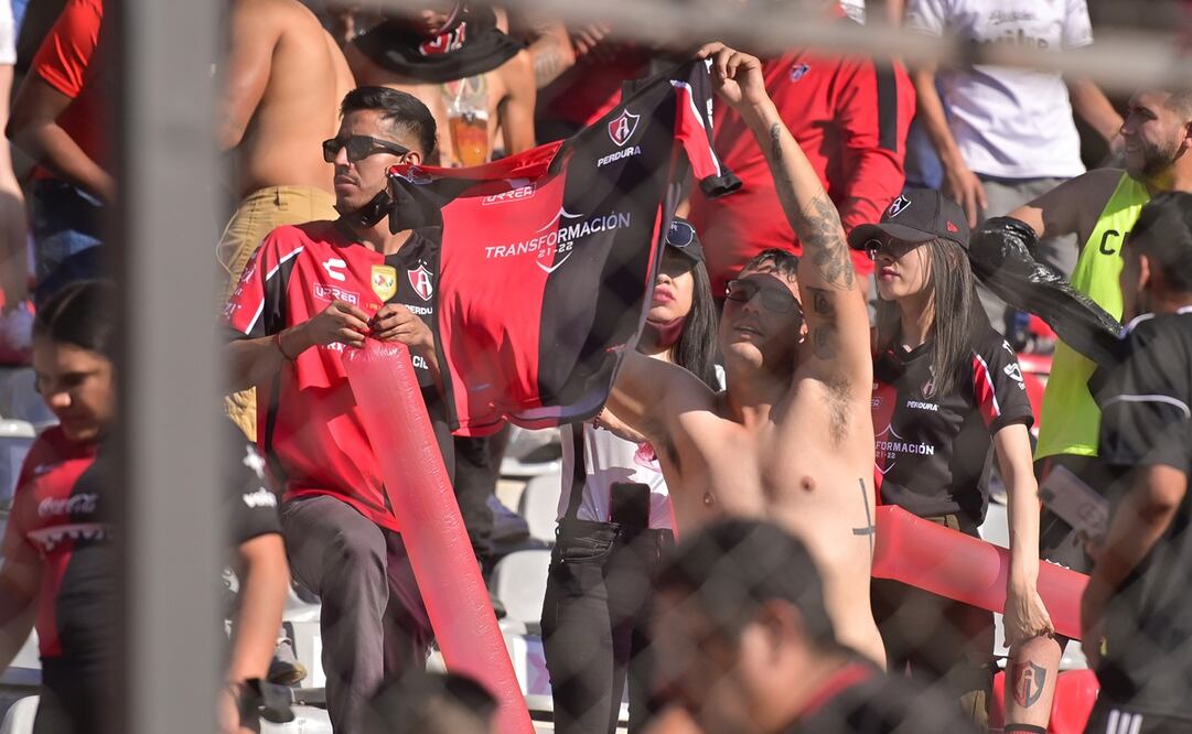 Afición del Atlas en el estadio La Corregidora - FOTO: Imago7