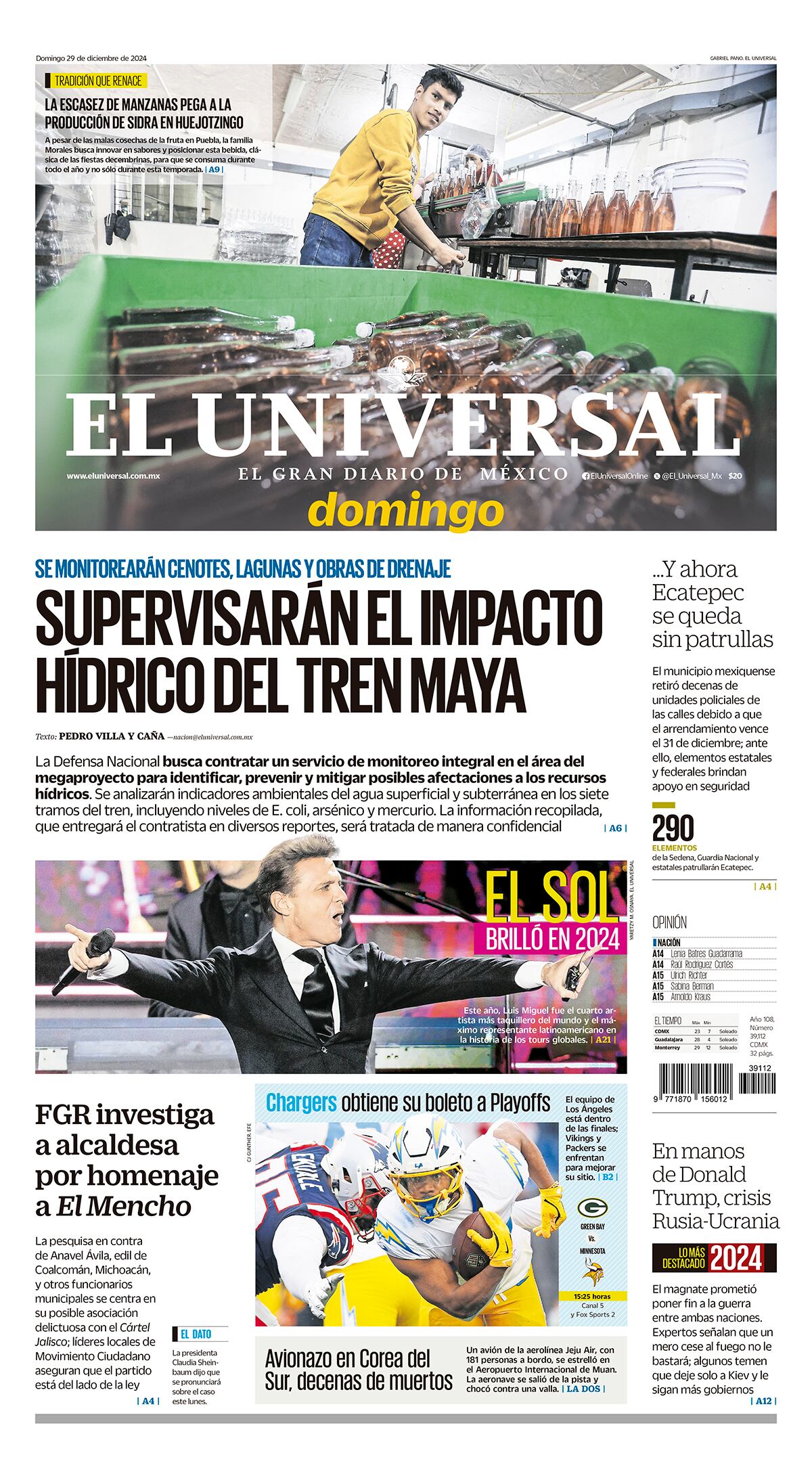 Portada impresa