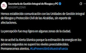 CDMX sin afectaciones tras sismo de 5.2 grados en Guerrero; ¿Por qué no sonó la alerta sísmica?