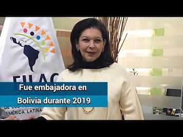 Quién es la embajadora María Teresa Mercado Pérez, declarada no grata en Bolivia