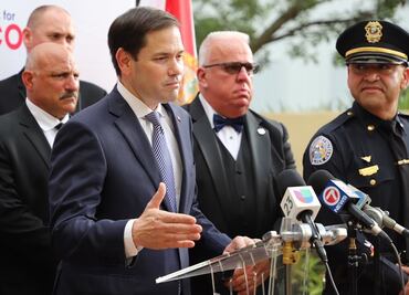 Senador Marco Rubio reta a AMLO a parar caravana migrante y lo acusa de empoderar a cárteles