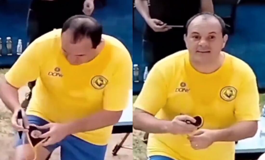 VIDEO: Cuauhtémoc Blanco firma la tanga de una aficionada en Guadalajara