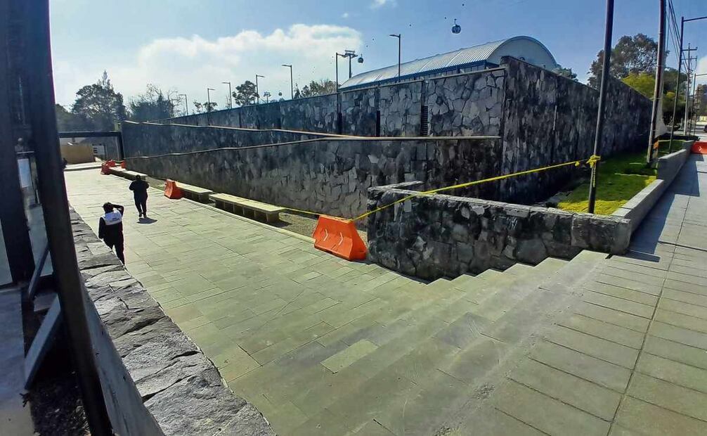 Algunos accesos a las áreas de la Cineteca siguen cerrados o están limitado y la poca oferta aún no atrae numerosos visitantes. Foto: Carlos Mejía / EL UNIVERSAL