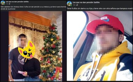 Exhiben en Facebook a padres de Saltillo deudores de pensión alimentaria 