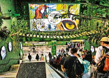 The Metro is full of art, music, science, and archeology