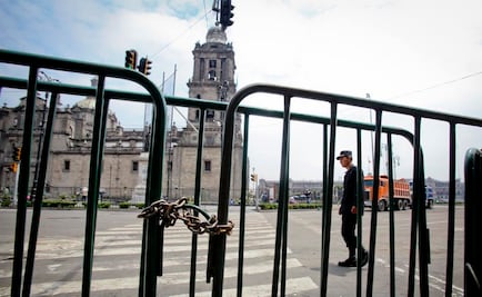 Cerrarán 35 calles en inmediaciones de San Lázaro y Zócalo por toma de protesta