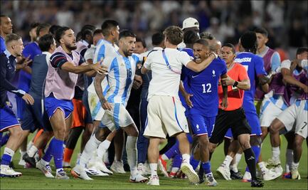 VIDEO: Escándalo y pleito tras eliminación de Argentina frente a Francia