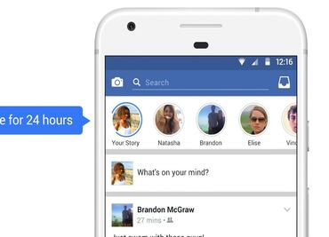 Facebook lanza Facebook stories para competir con Snapchat