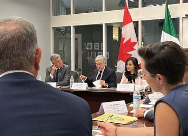 Ministros de Canadá exploran con empresarios de México "nuevas oportunidades"; sigue visita oficial tras reunión con Sheinbaum